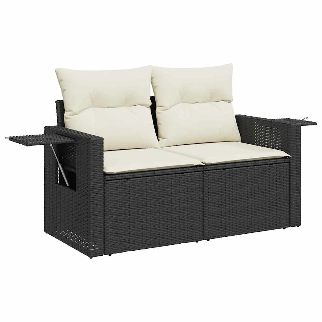 7 Piece Modular Garden Sofa Set with Adjustable Tables