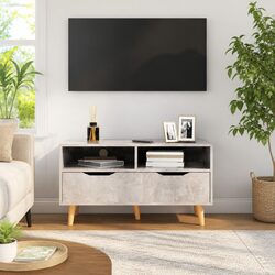 Concrete Grey TV Cabinet Specifications and Features