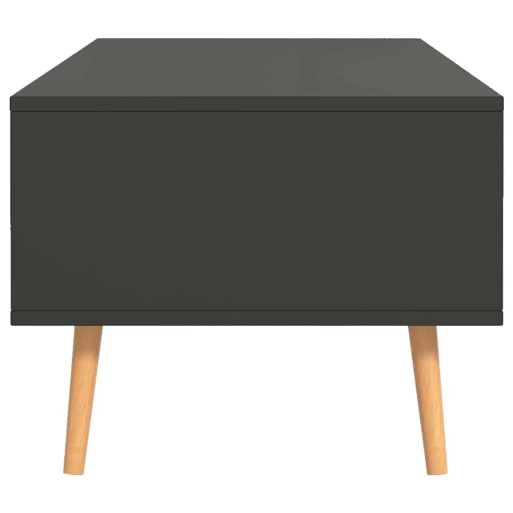 Coffee Table Living Room 100x49.5x43cm Grey Engineered Wood