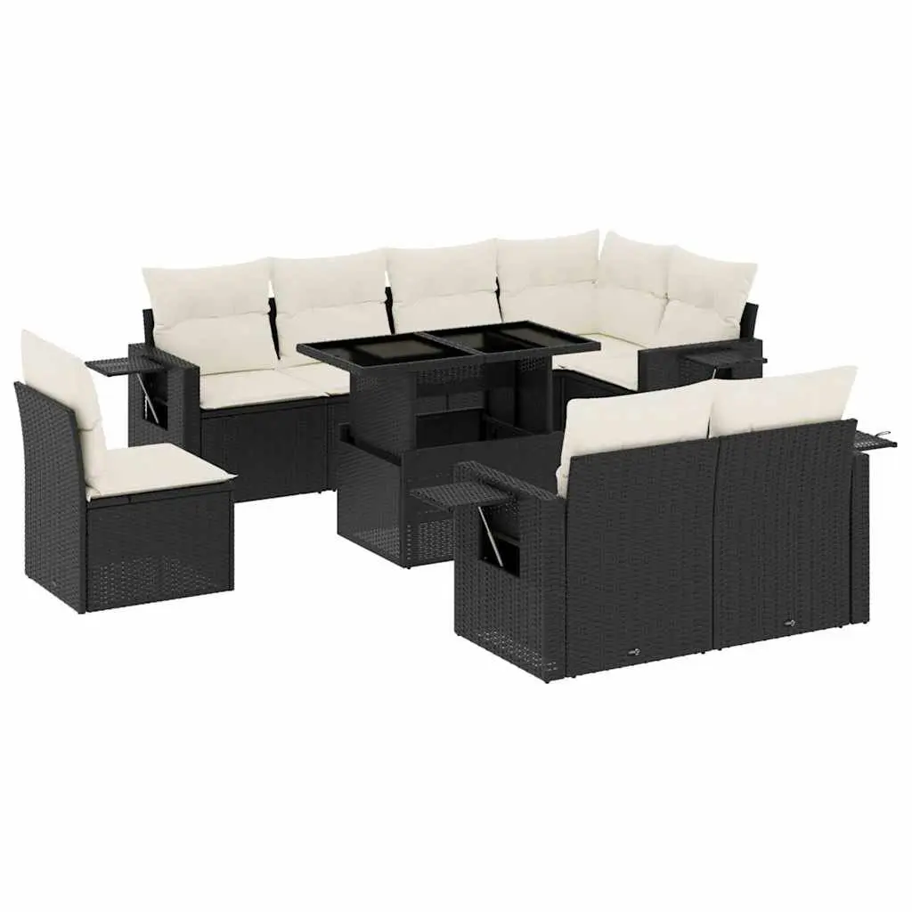 9 Piece Modular Garden Sofa Set