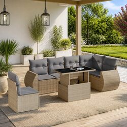 7 Piece Garden Sofa Set Specifications and Features