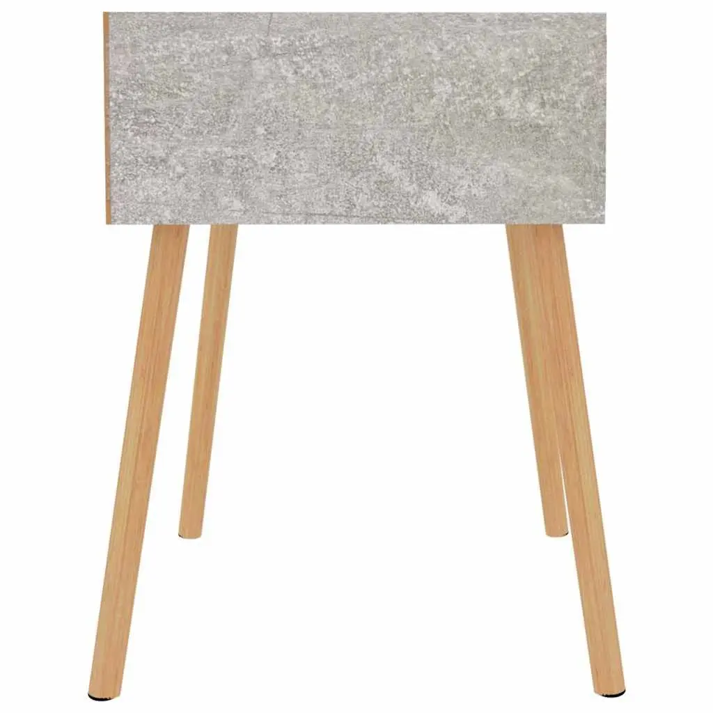 Bedside Cabinets Set of 2 Grey 40x40x56 cm Engineered Wood Nightstand