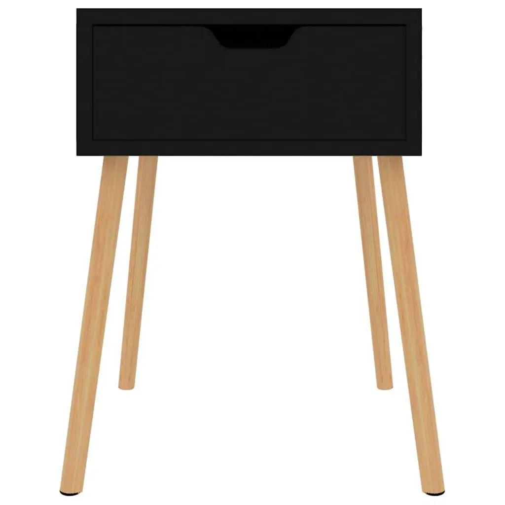 Bedside Cabinets in High Gloss Black