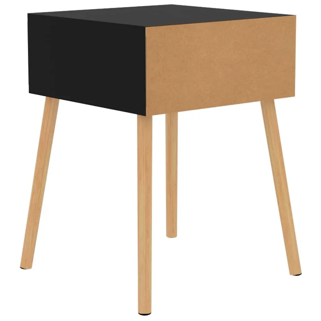 Bedside Cabinets in High Gloss Black