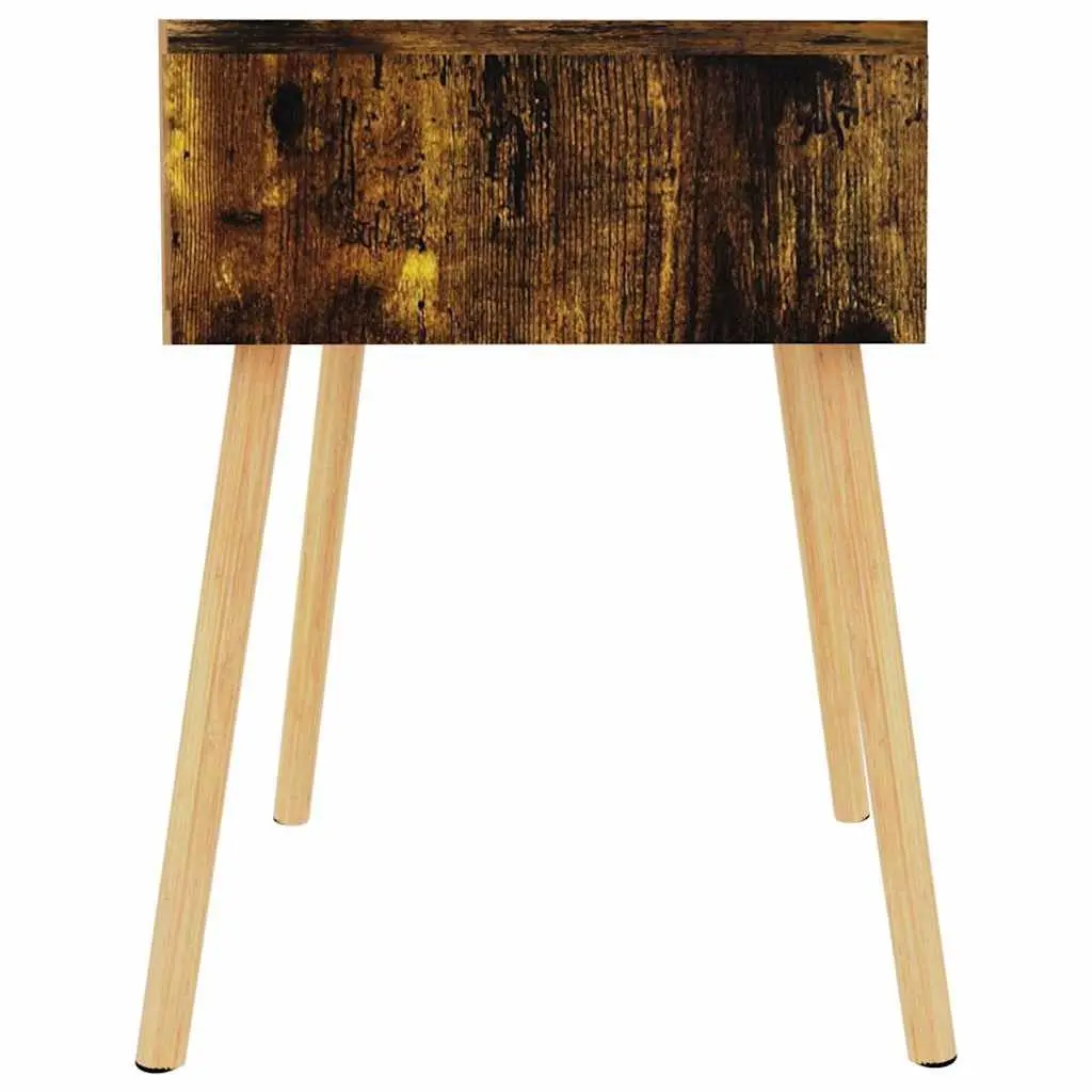 Bedside Cabinet 40x40x56 cm Brown Side Table Storage Drawer Furniture