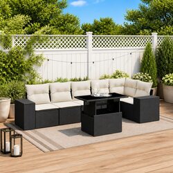 7 Piece Garden Sofa Set: Dimensions, Materials, and Features