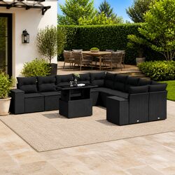 Specifications of 11 Piece Modular Garden Sofa Set