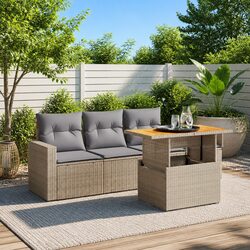 5-Piece Garden Sofa Set Dimensions and Features