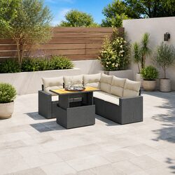 Specifications of 6-Piece Outdoor Garden Sofa Set