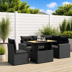 6-Piece Garden Sofa Set - Specifications and Features