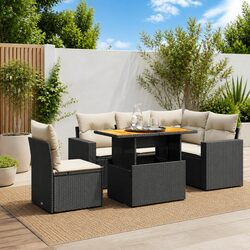 6-Piece Modular Garden Sofa Set Specifications