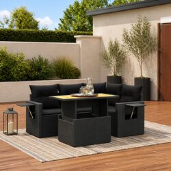 Specifications of 5 Piece Outdoor Sofa Set with Adjustable Table