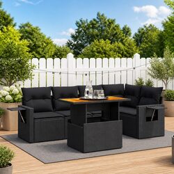 Specifications of the 6 Piece Garden Sofa Set