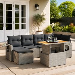 Specifications of the 7-Piece Outdoor Garden Sofa Set