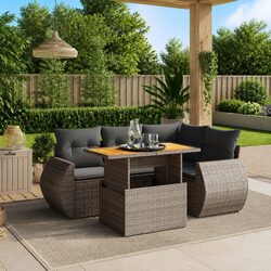 5 Piece Outdoor Garden Sofa Set Specifications and Details