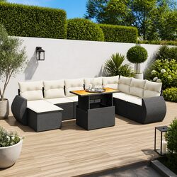 Specifications of 9-Piece Modular Outdoor Sofa Set