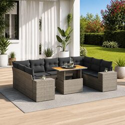 10-Piece Modular Garden Sofa Set Specifications