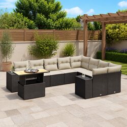 10-Piece Outdoor Garden Sofa Set - Specifications and More