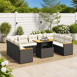 10 Piece Garden Sofa Set: Specs and Features Overview