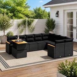 Specifications of 10 Piece Outdoor Garden Sofa Set