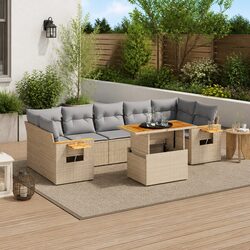 8-Piece Modular Outdoor Sofa Set Specifications