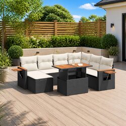 8-Piece Garden Sofa Set: Specifications and Details