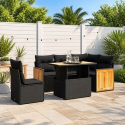 Specifications of 6 Piece Modular Garden Sofa Set
