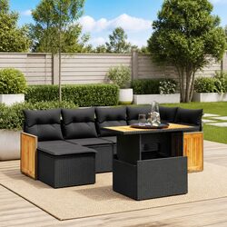 7-Piece Garden Sofa Set Specifications: Durable and Stylish