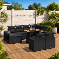 Specifications of 11 Piece Modular Garden Sofa Set