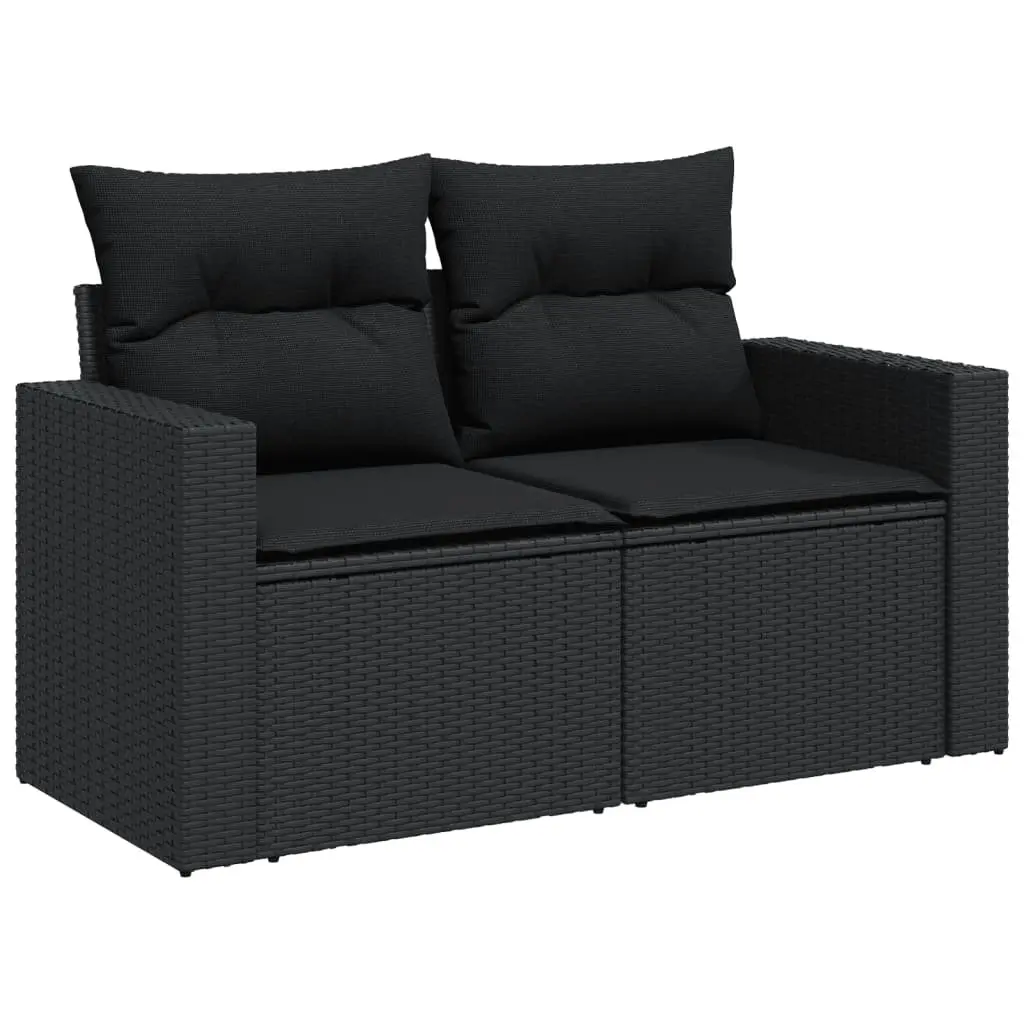 8 Piece Outdoor Sofa Set with Adjustable Table and Cushions