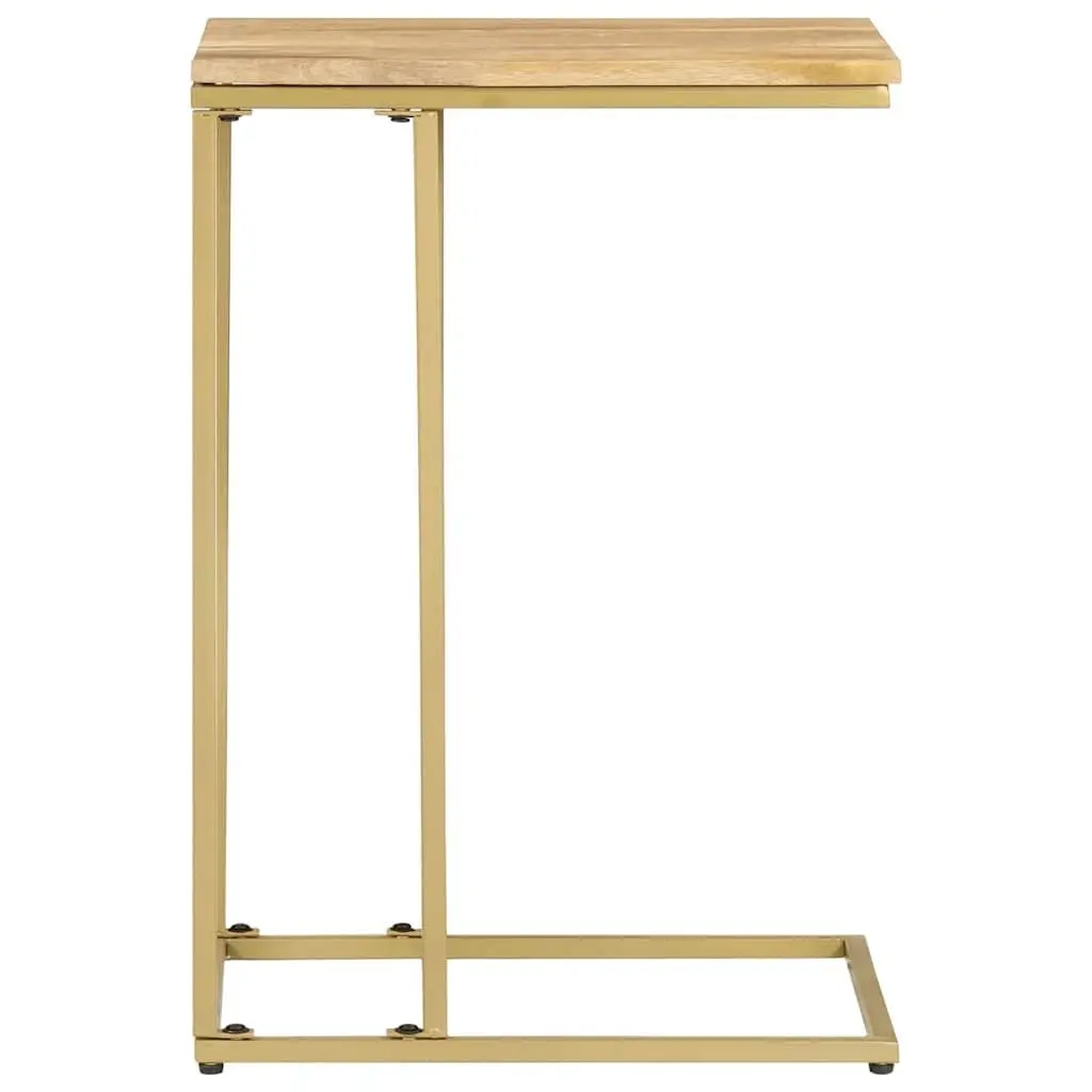Side Table 35x45x65cm Brown Wood Living Room Accent Furniture End Table
