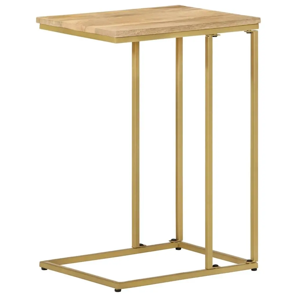 Side Table 35x45x65cm Brown Wood Living Room Accent Furniture End Table
