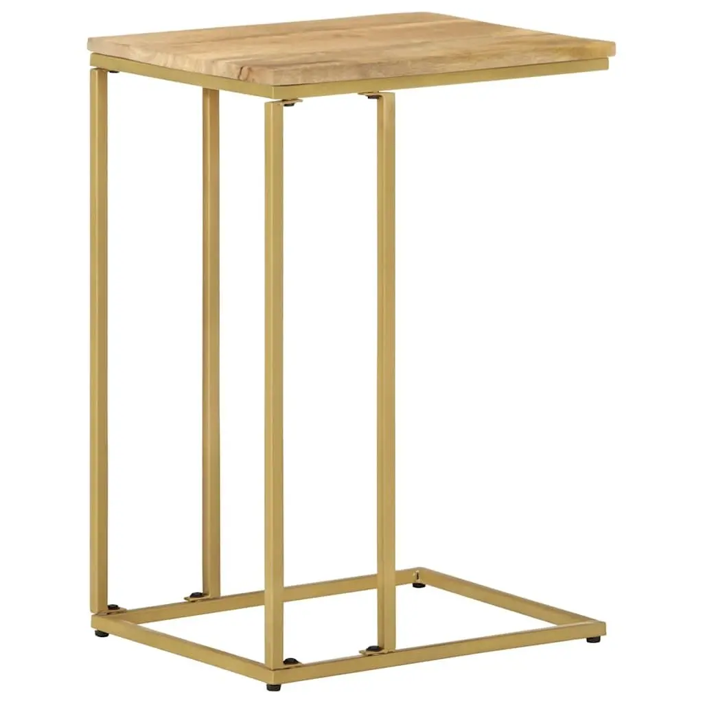 Side Table 35x45x65cm Brown Wood Living Room Accent Furniture End Table