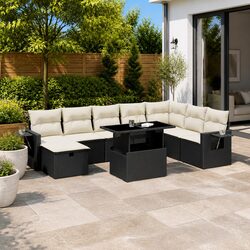 Specifications of 9 Piece Outdoor Garden Sofa Set