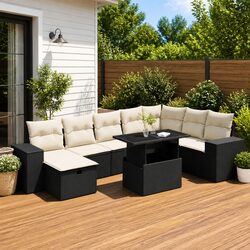 Garden Sofa Set 9 Piece - Specifications and Features