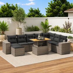 9 Piece Outdoor Sofa Set Specifications and Features
