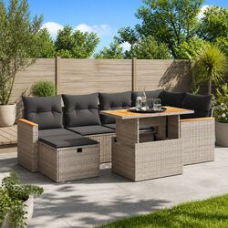 Detailed Specifications of the 7-Piece Garden Sofa Set