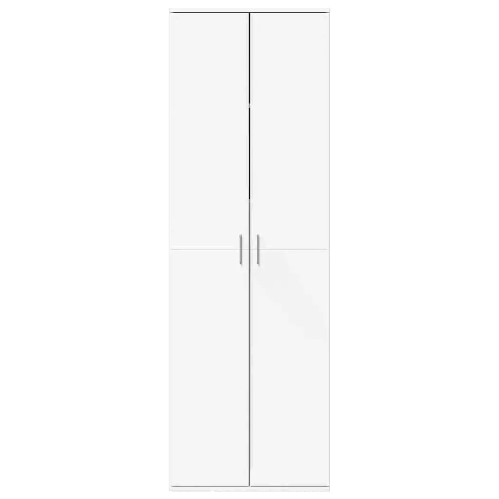 Highboard Storage Cabinet White 60x35x180 cm Living Room
