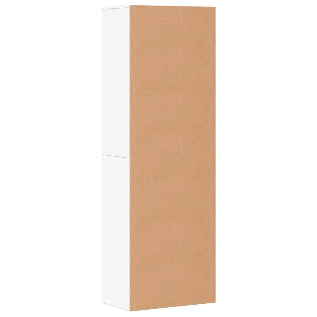 Highboard Storage Cabinet White 60x35x180 cm Living Room