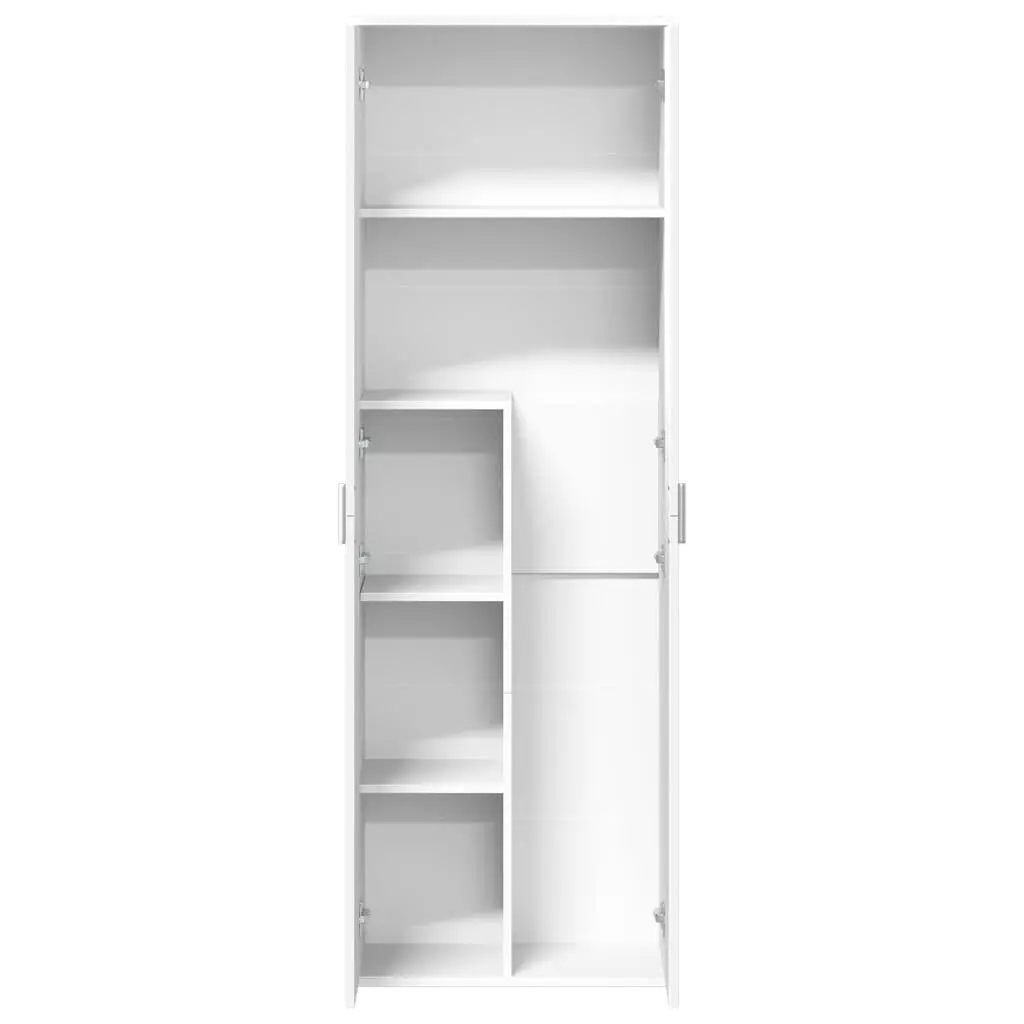 Highboard Storage Cabinet White 60x35x180 cm Living Room