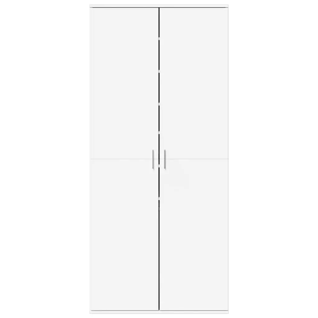 Shoe Cabinet Storage Organizer Tall White Wardrobe Shoe Rack