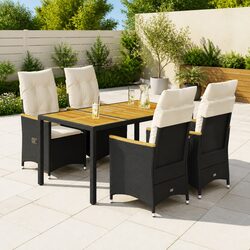 5 Piece Garden Dining Set: Specs & Features Overview