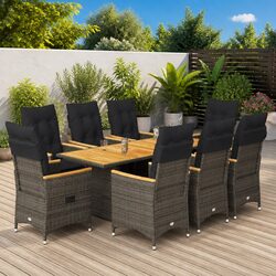 Specifications for 9-Piece Garden Dining Set