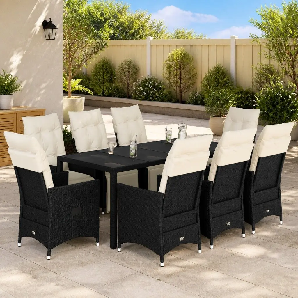 9-Piece Garden Dining Set