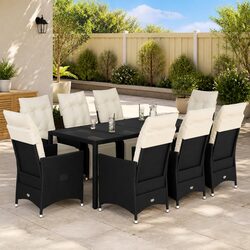 Specifications of 9-Piece Garden Dining Set