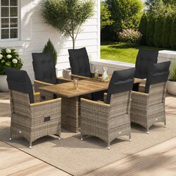 7 Piece Garden Bistro Set Specifications and Features