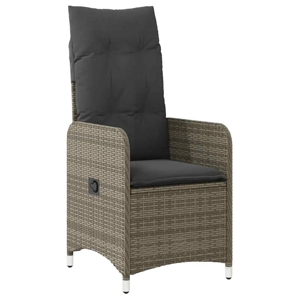 5-Piece Outdoor Bistro Set in Grey
