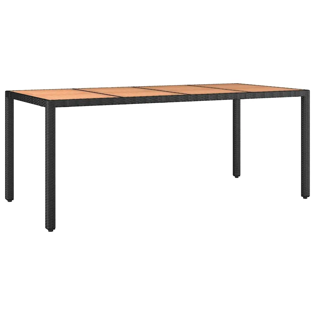9 Piece Outdoor Bistro Set Patio Dining Table and Adjustable Chairs with Cushions for Garden and Balcony