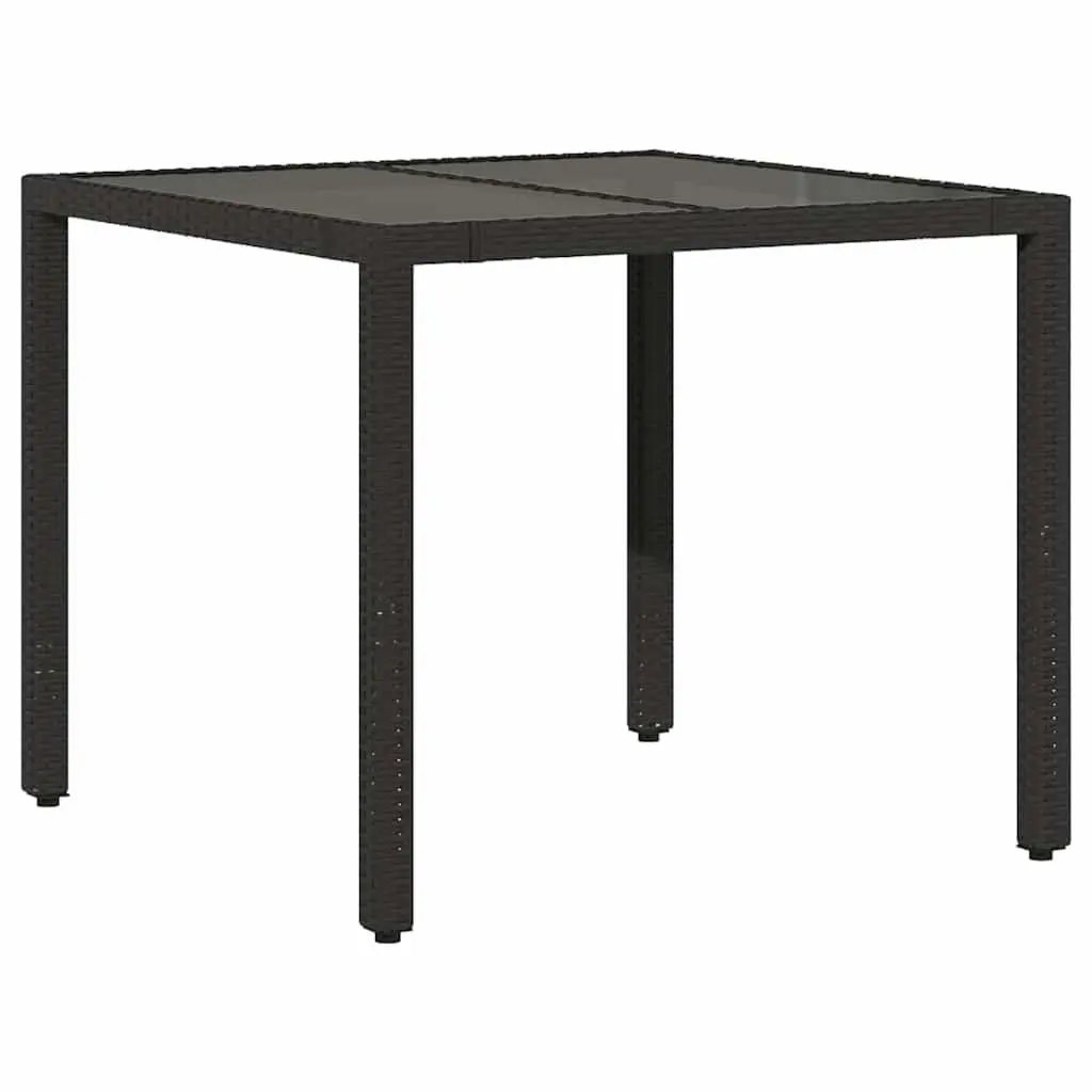 5-Piece Black Garden Bistro Set