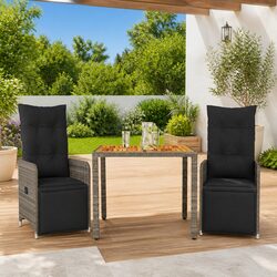 3 Piece Outdoor Bistro Set – Dimensions and Materials